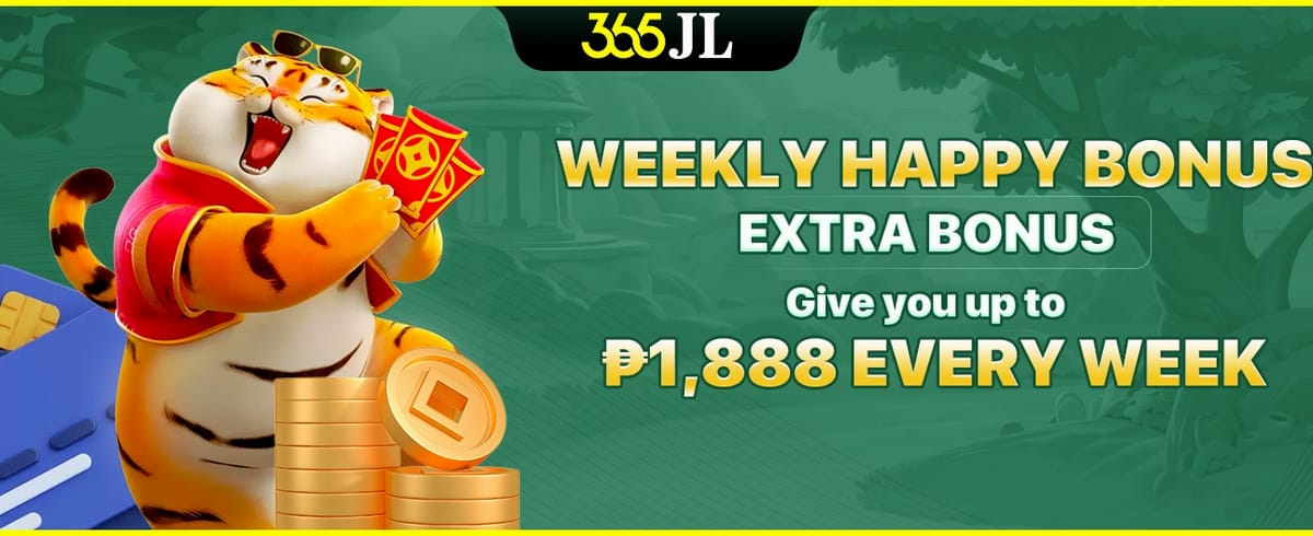 Weekly Happy Bonus - Get up to ₱1,888 every week! screenshot